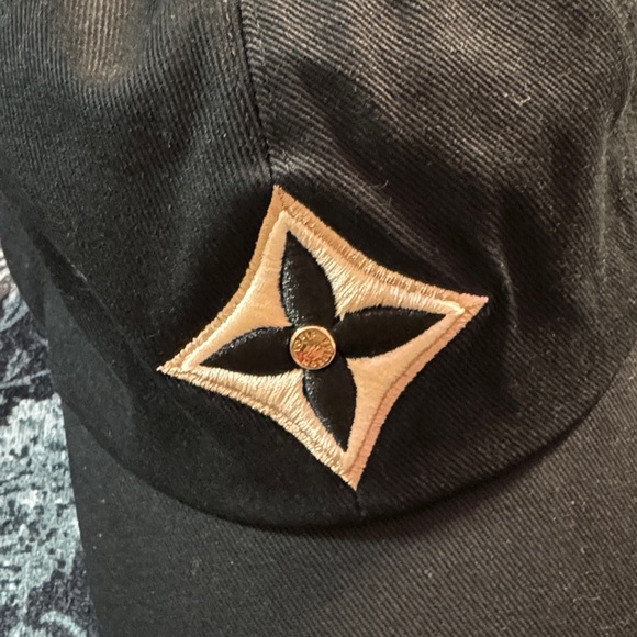 Louis Vuitton Black Hat with Gold Accent - Picture 2 of 5